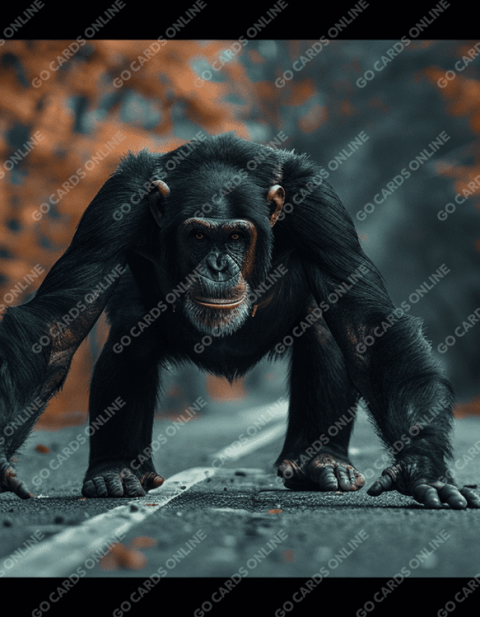 Chimp In The Road