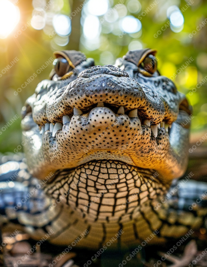 Crocodile Face