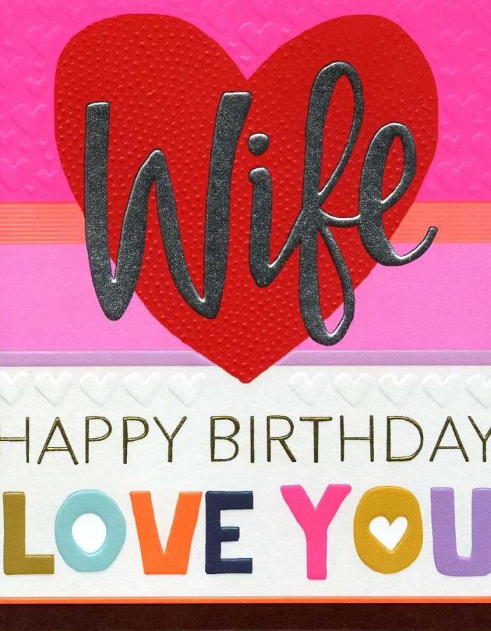 Happy Birthday Wife